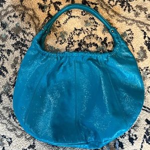 Turquoise colored beautiful hobo bag!!